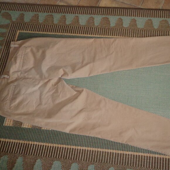 Old Navy Skinny Pants 6 TALL Tan Zip/Button Closure Belt Loops Pockets - Picture 3 of 13